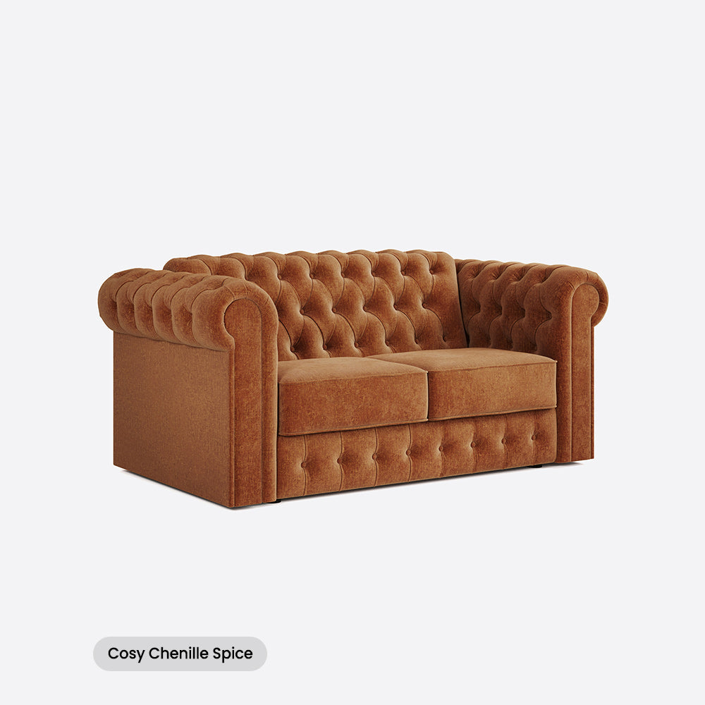 Jay-Be Chesterfield Two Seater with Deep e-Sprung™ Mattress