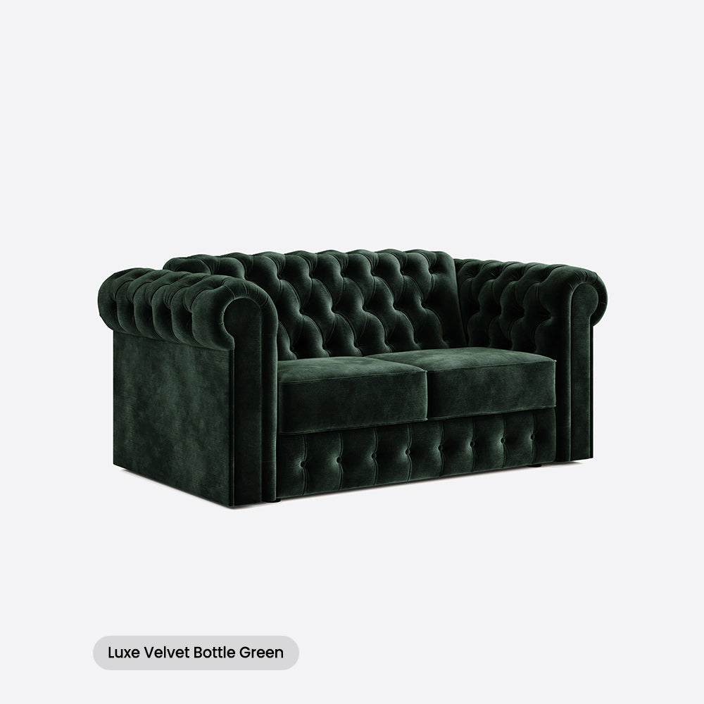 Jay-Be Chesterfield Two Seater with Deep e-Sprung™ Mattress