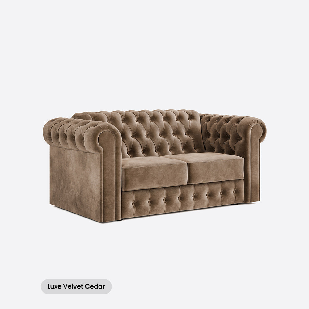 Jay-Be Chesterfield Two Seater with Deep e-Sprung™ Mattress
