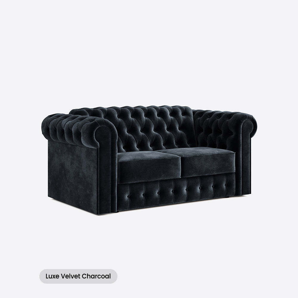 Jay-Be Chesterfield Two Seater with Deep e-Sprung™ Mattress