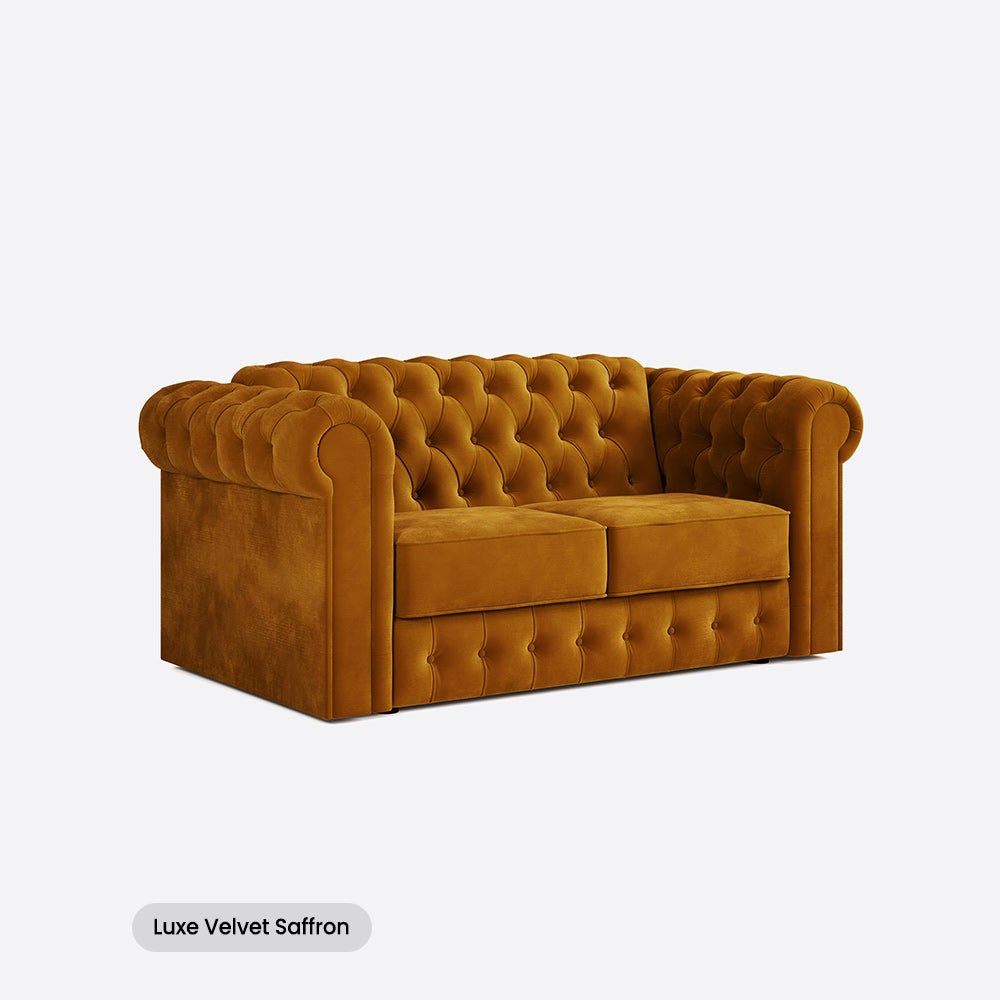 Jay-Be Chesterfield Two Seater with Deep e-Sprung™ Mattress