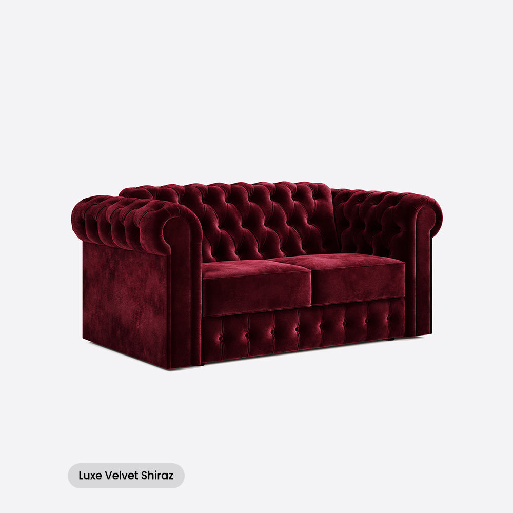 Jay-Be Chesterfield Two Seater with Deep e-Sprung™ Mattress