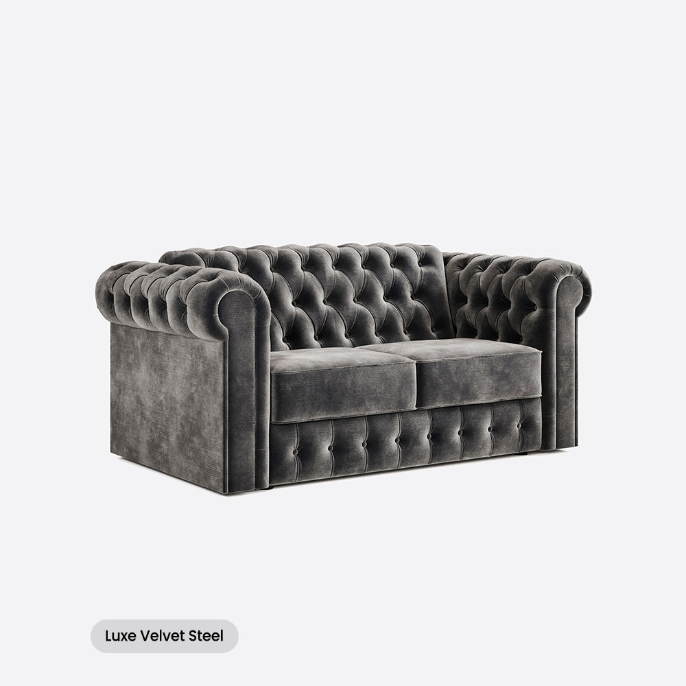 Jay-Be Chesterfield Two Seater with Deep e-Sprung™ Mattress