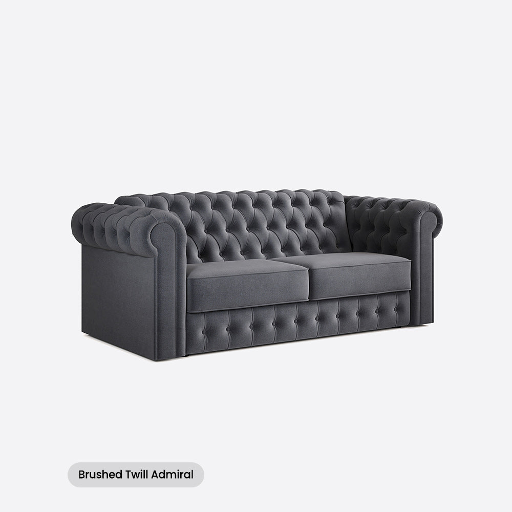 Jay-Be Chesterfield Three Seater with Deep e-Sprung™ Mattress