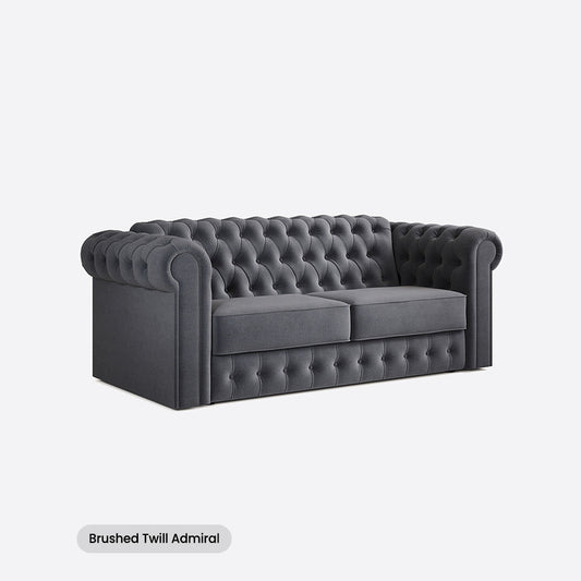Jay-Be Chesterfield Three Seater with Deep e-Sprung™ Mattress