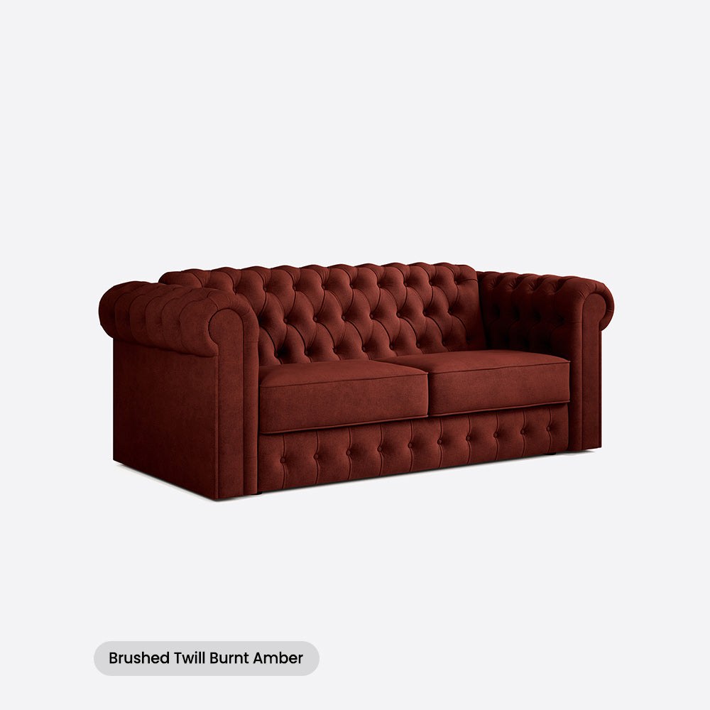 Jay-Be Chesterfield Three Seater with Deep e-Sprung™ Mattress