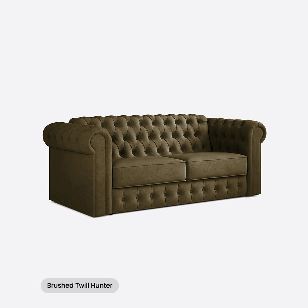 Jay-Be Chesterfield Three Seater with Deep e-Sprung™ Mattress
