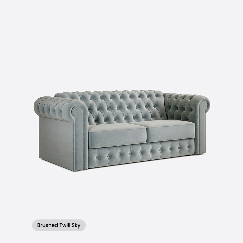 Jay-Be Chesterfield Three Seater with Deep e-Sprung™ Mattress