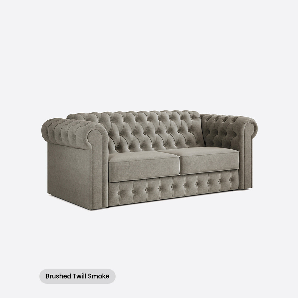 Jay-Be Chesterfield Three Seater with Deep e-Sprung™ Mattress