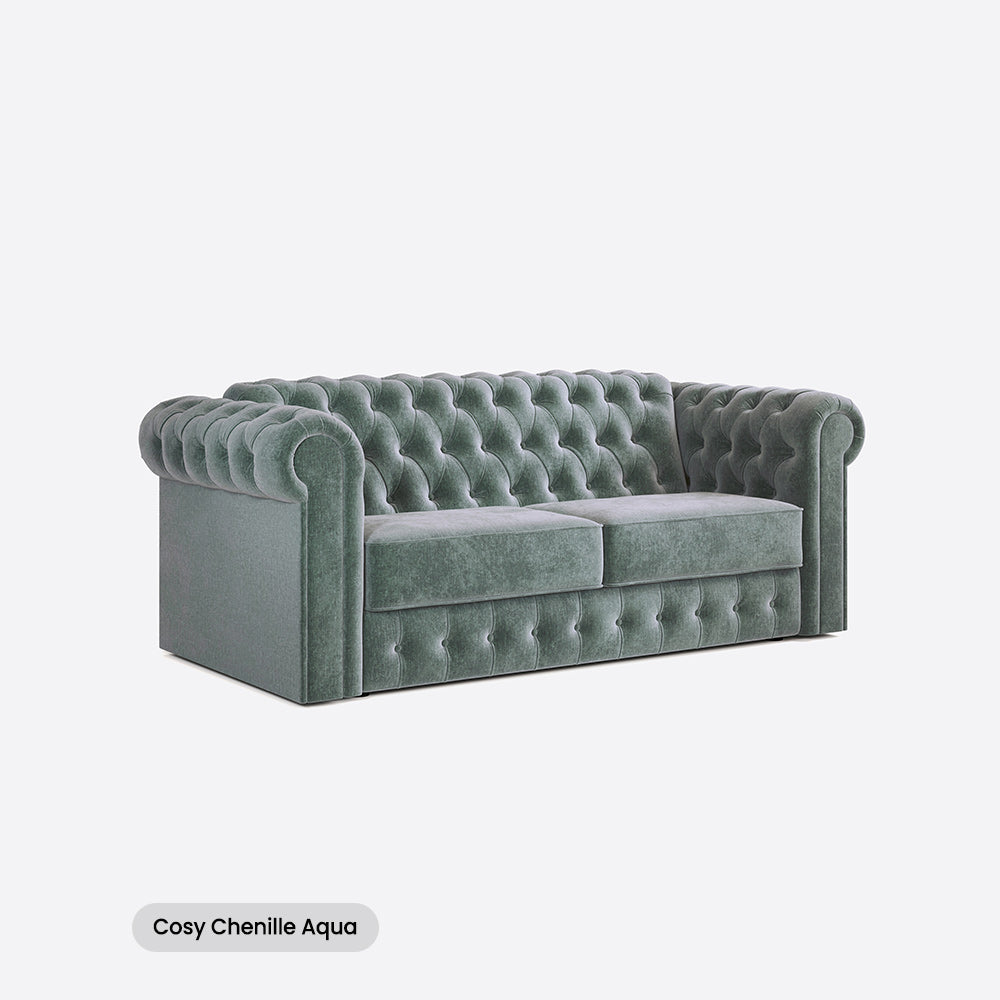 Jay-Be Chesterfield Three Seater with Deep e-Sprung™ Mattress