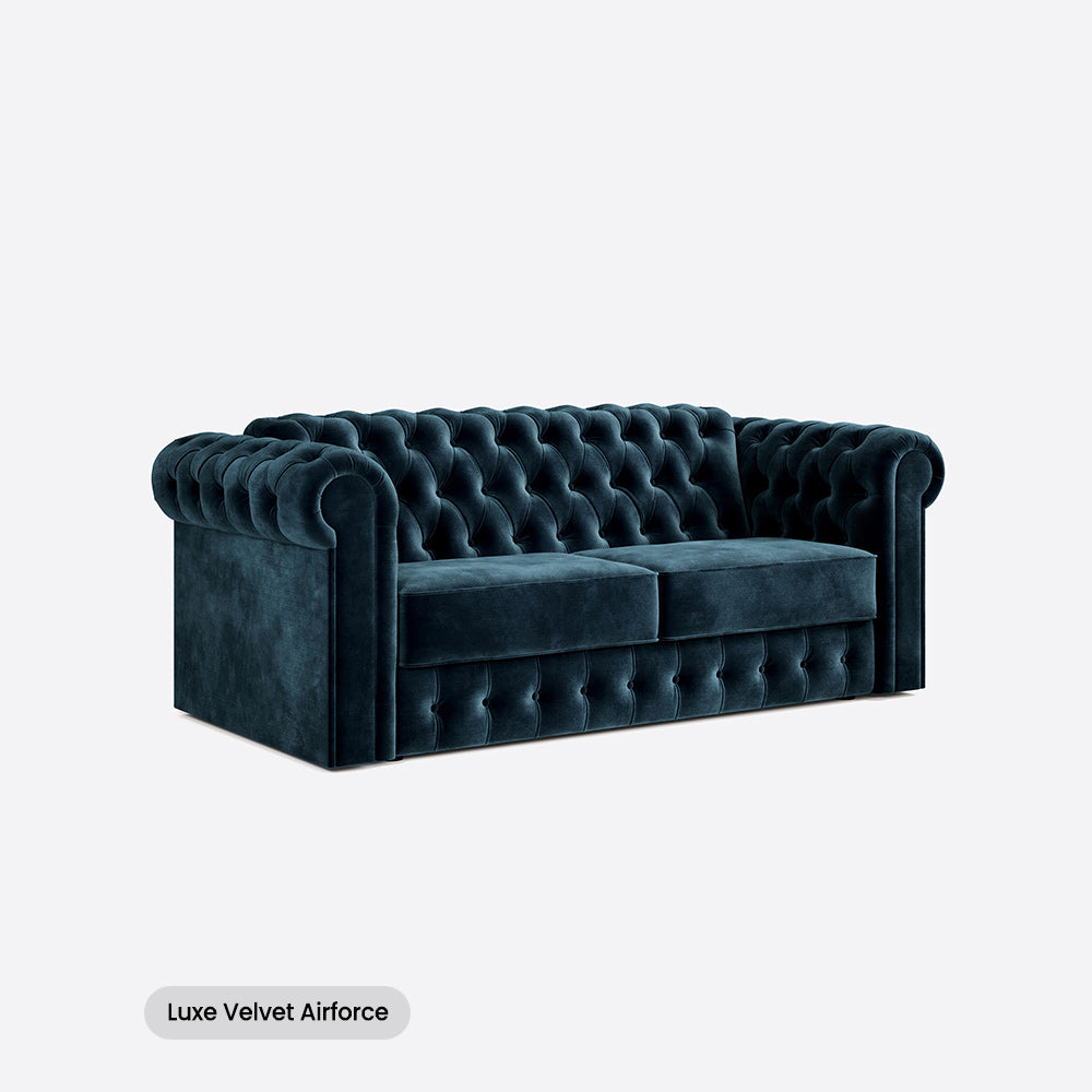 Jay-Be Chesterfield Three Seater with Deep e-Sprung™ Mattress