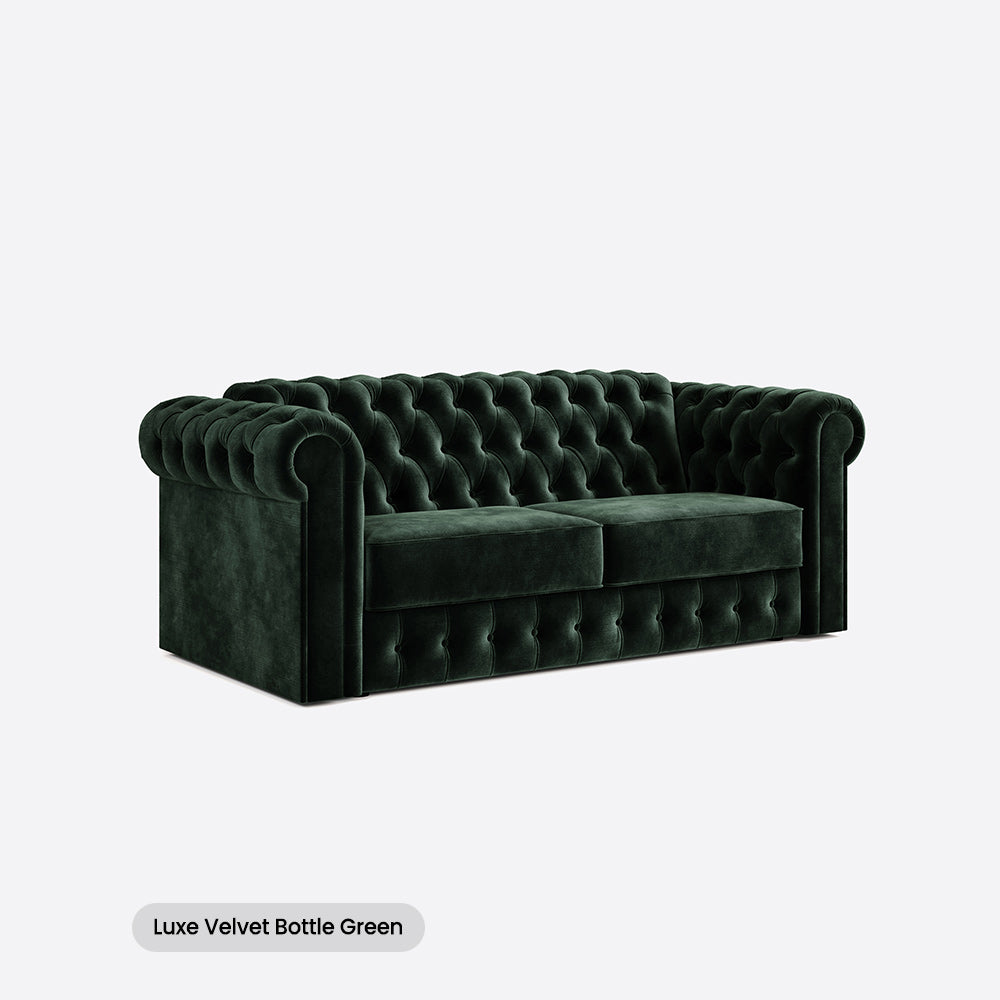 Jay-Be Chesterfield Three Seater with Deep e-Sprung™ Mattress