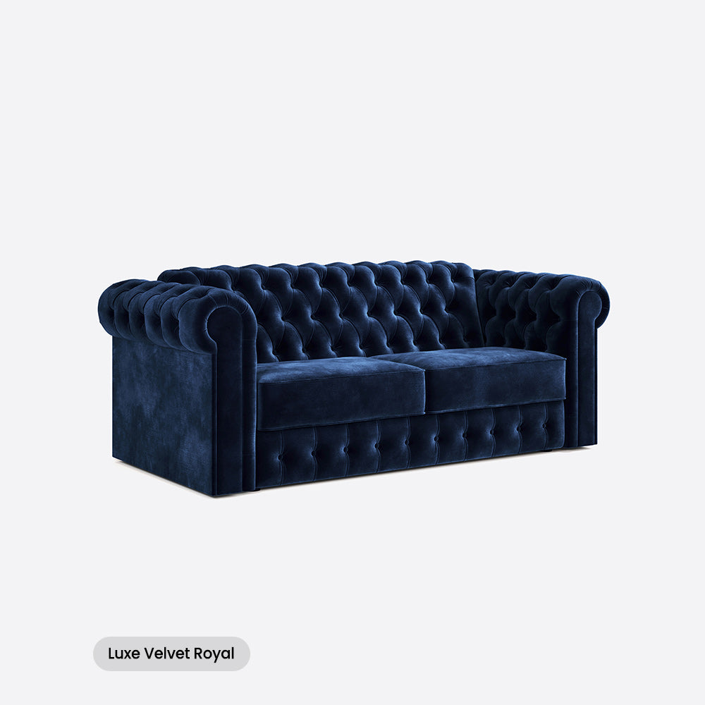 Jay-Be Chesterfield Three Seater with Deep e-Sprung™ Mattress