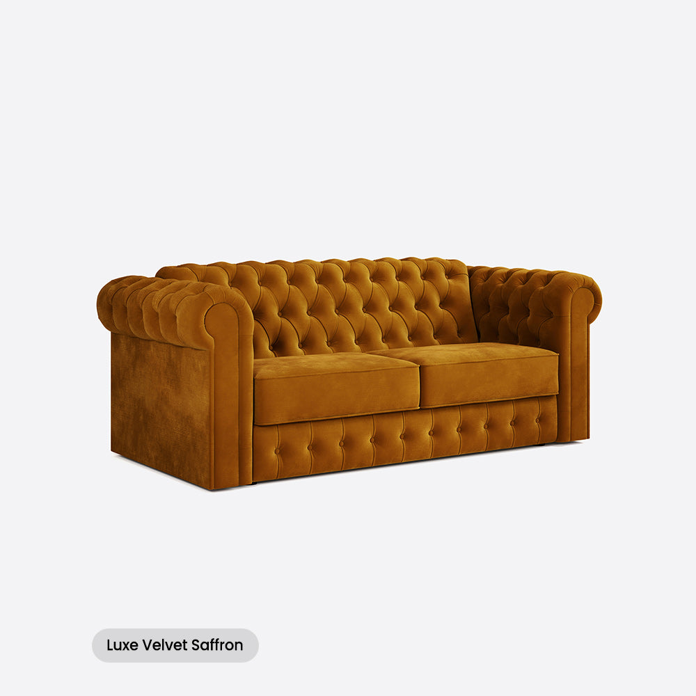 Jay-Be Chesterfield Three Seater with Deep e-Sprung™ Mattress
