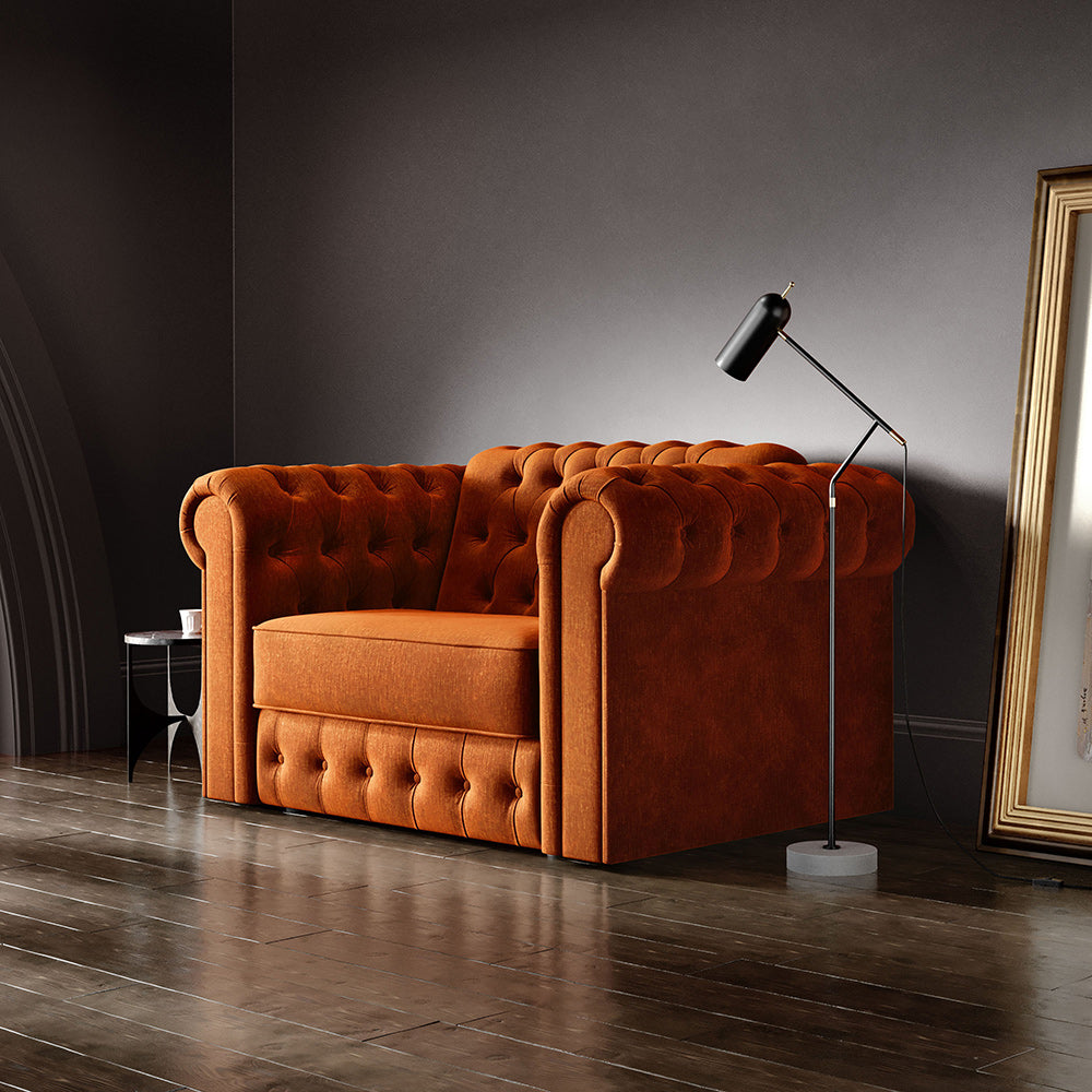 Jay-Be Chesterfield Snuggler with Deep e-Sprung™ Mattress