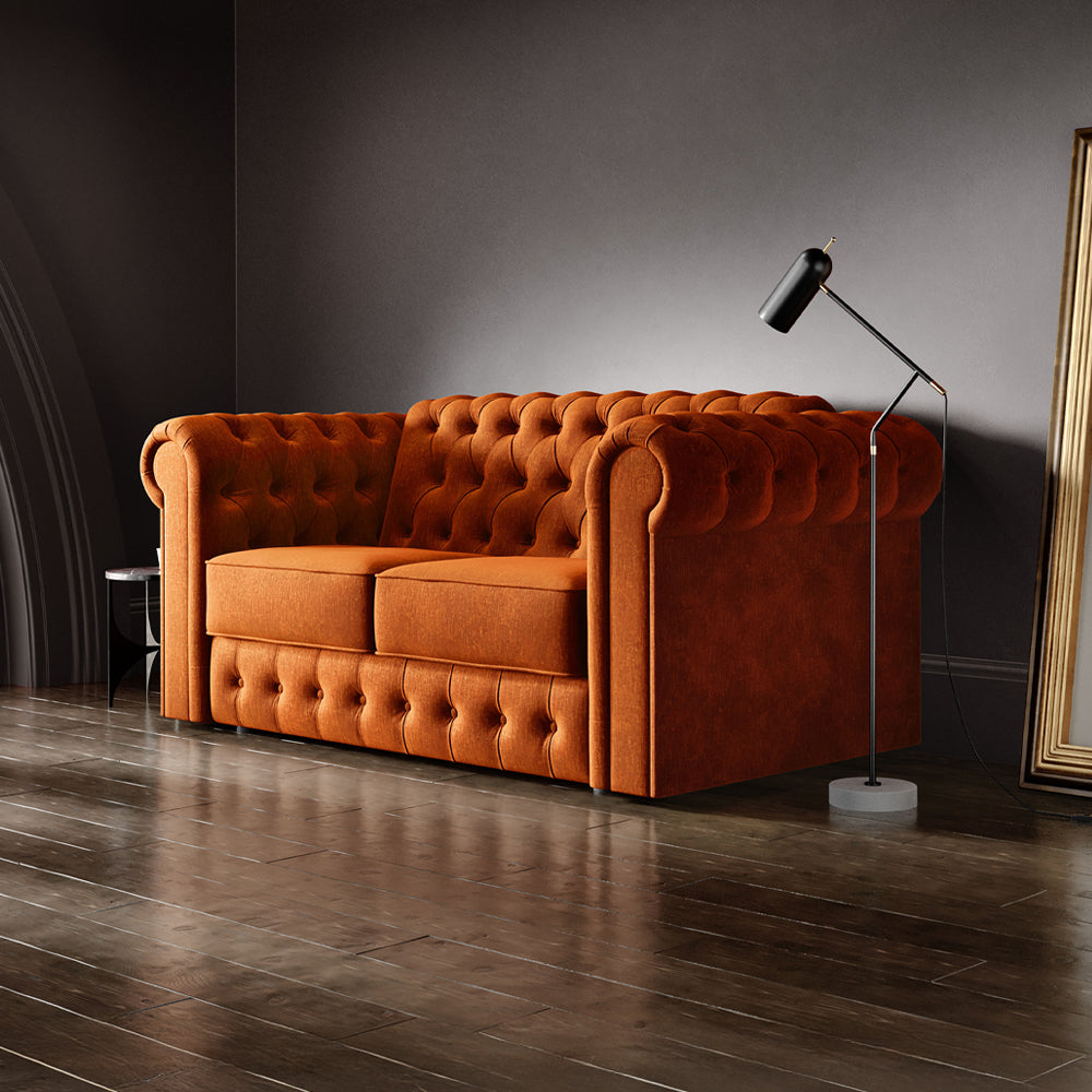 Jay-Be Chesterfield Two Seater with Deep e-Sprung™ Mattress