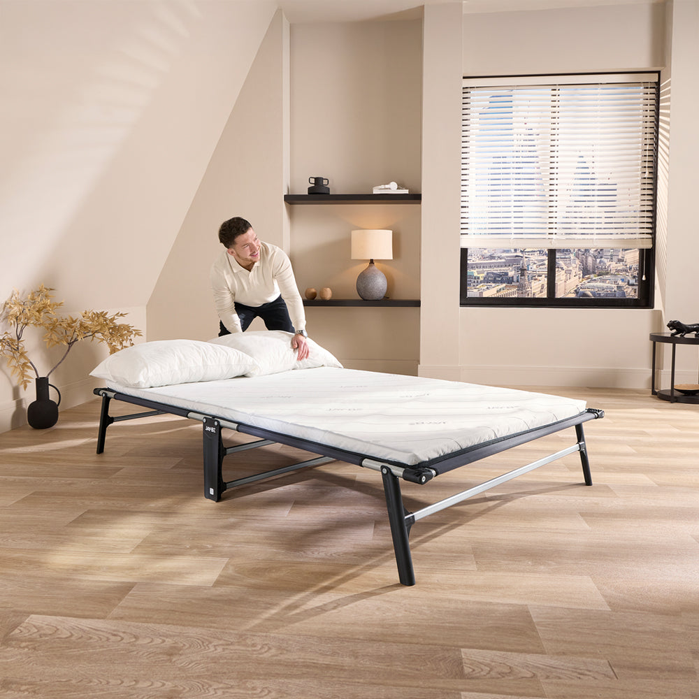Jay-Be CE120 Compact Folding Bed with Comfort White Mattress