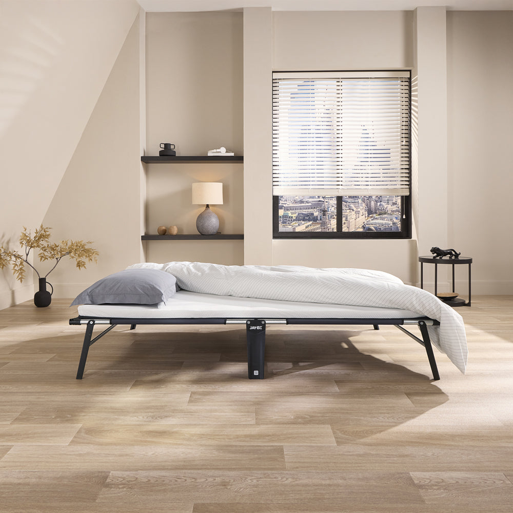 Jay-Be CE120 Compact Folding Bed with Comfort White Mattress