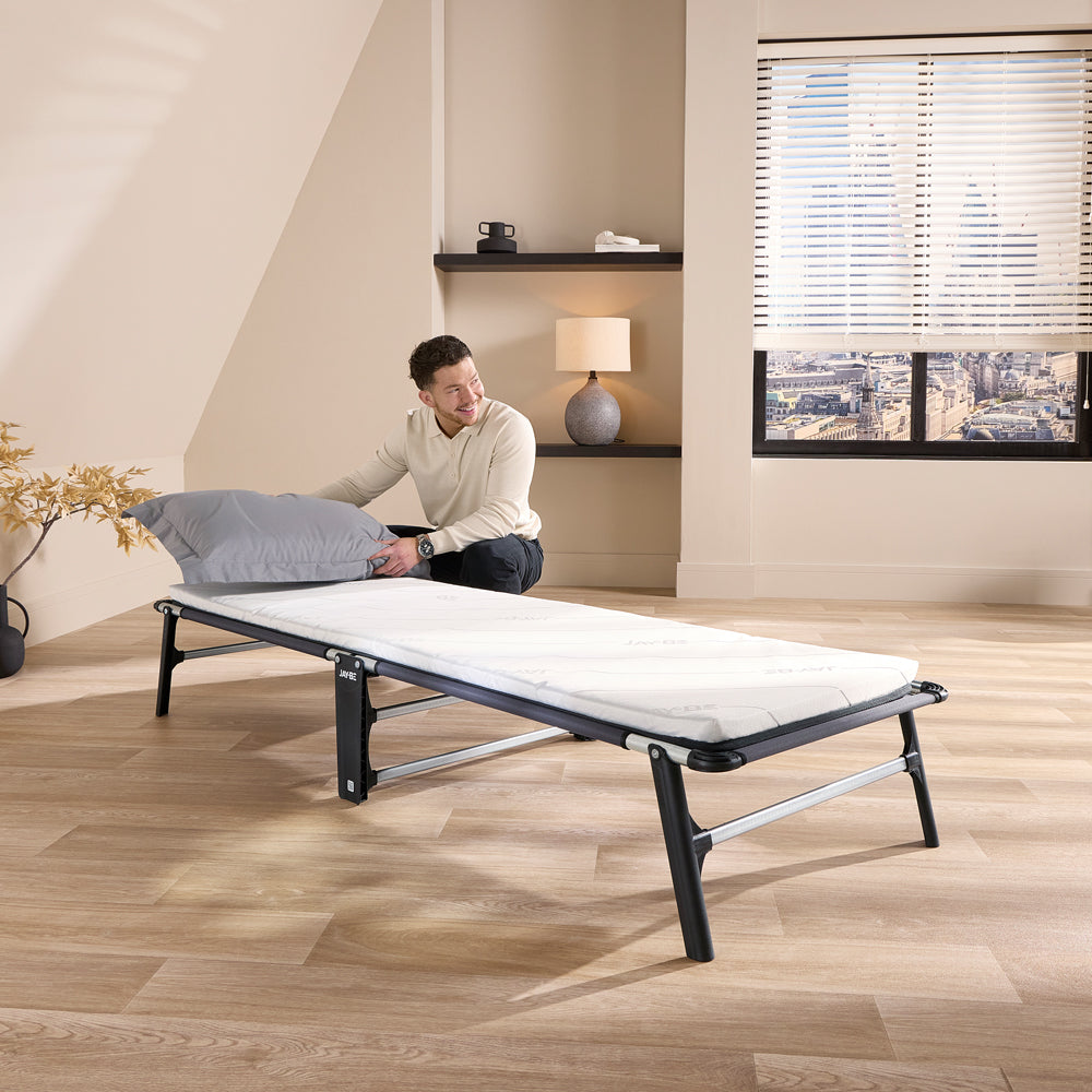 Jay-Be CE70 Compact Folding Bed with Comfort White Mattress