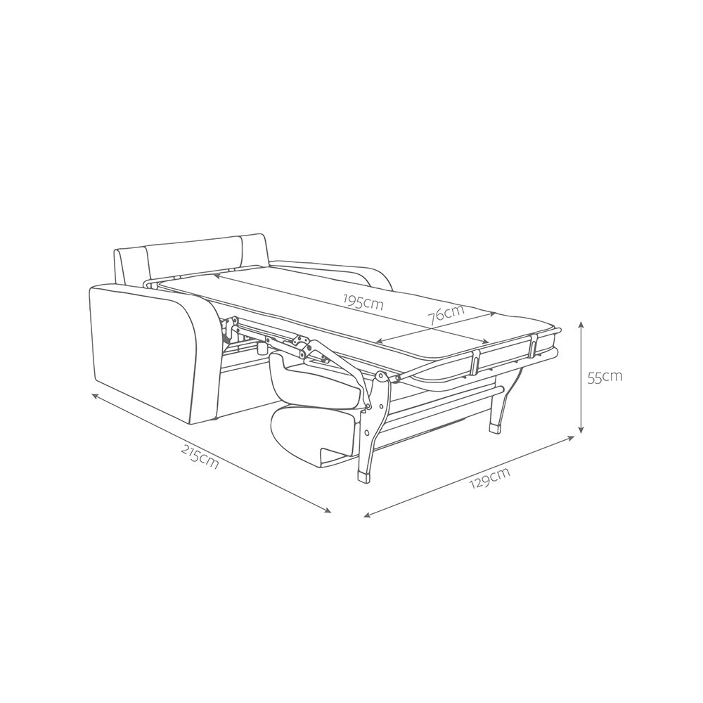 Jay-Be Deco Snuggler with Deep e-Sprung™ Mattress