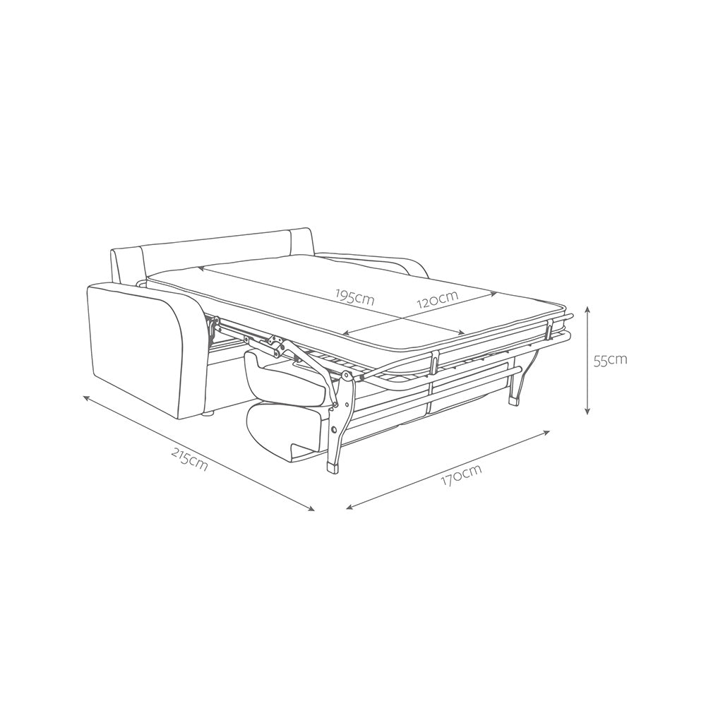 Jay-Be Deco Two Seater with Deep e-Sprung™ Mattress