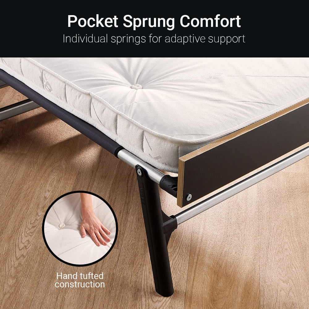 Jay-Be GP120 Grand Folding Bed with Pocket Sprung Mattress