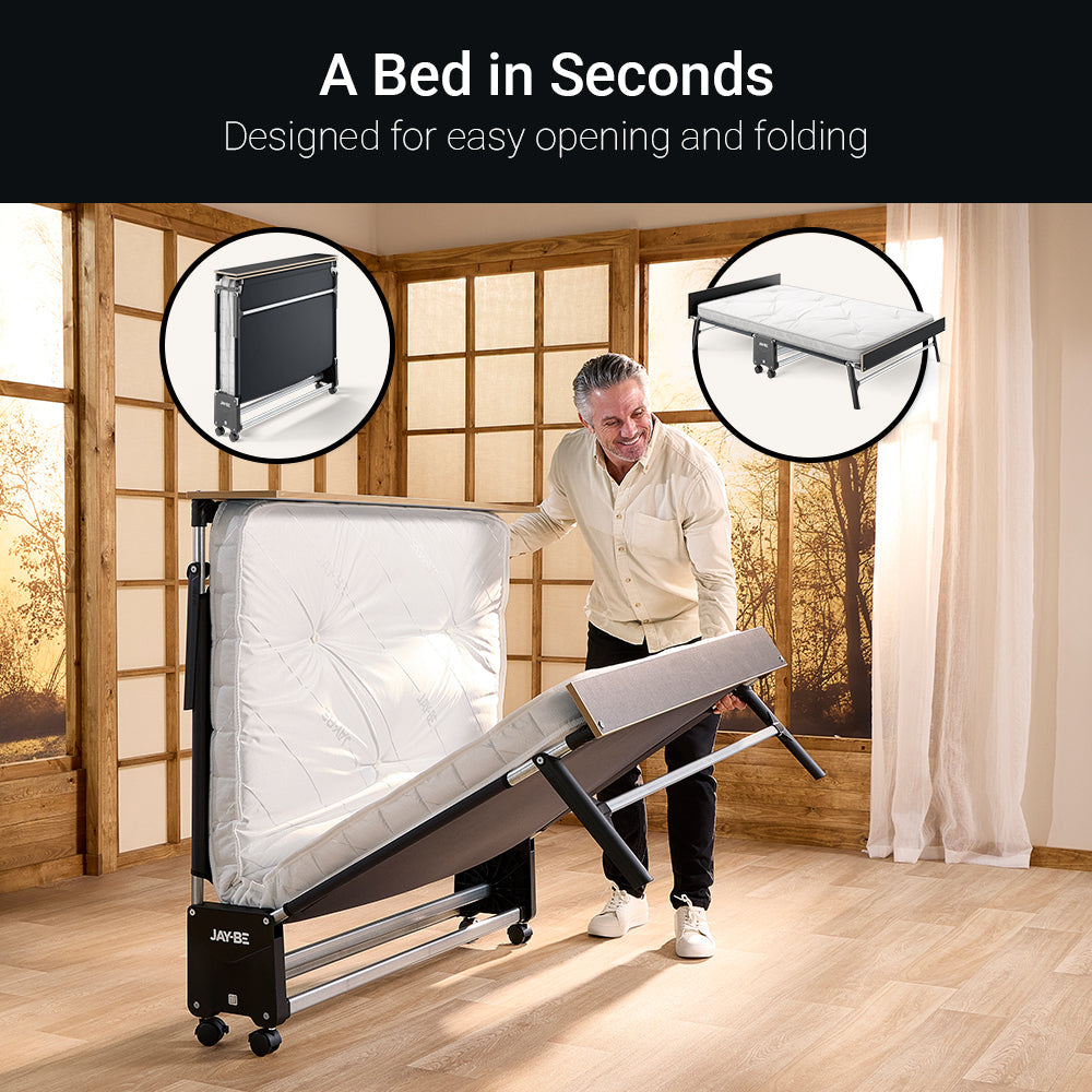 Jay-Be GP120 Grand Folding Bed with Pocket Sprung Mattress