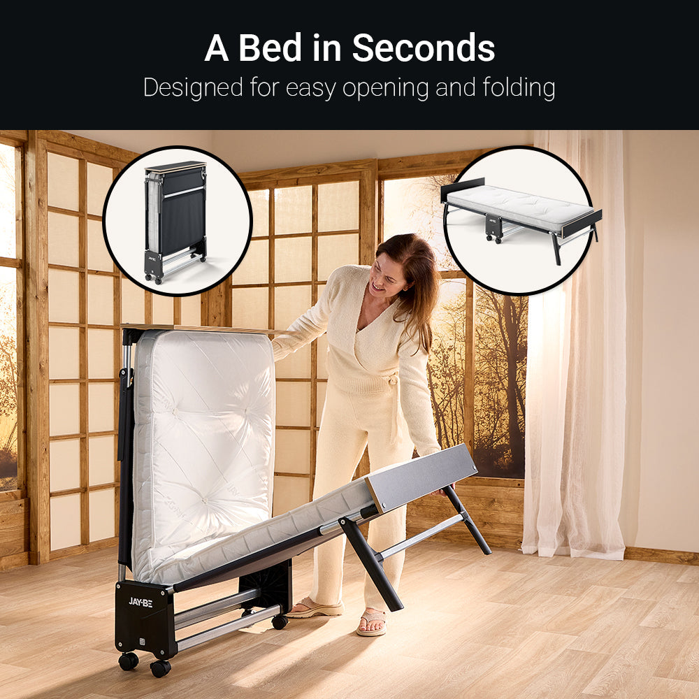 Jay-Be GP80 Grand Folding Bed with Pocket Sprung Mattress