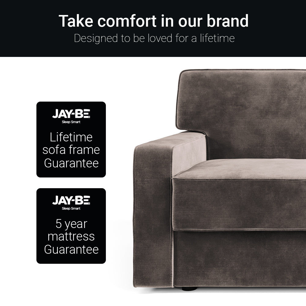 Jay-Be Linea Three Seater with Deep e-Sprung™ Mattress