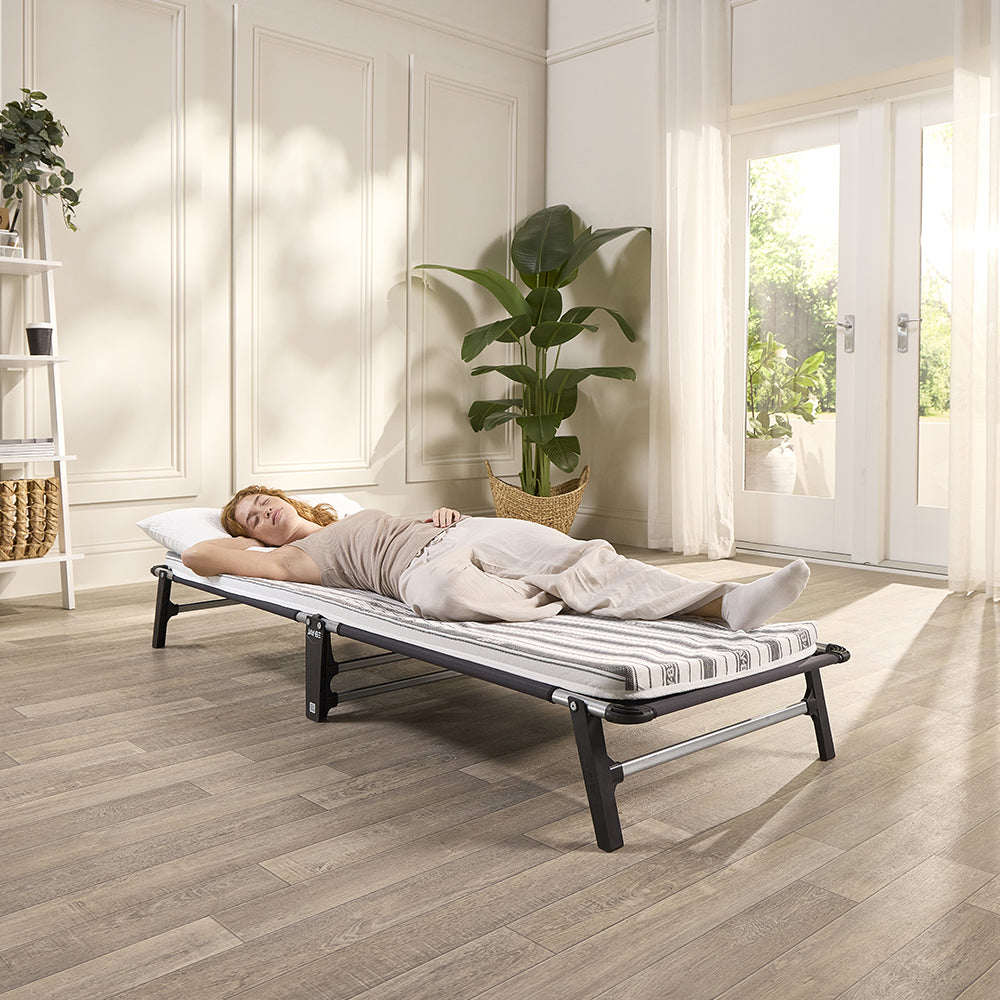 Jay-Be ME70 Mobile Folding Bed with Comfort Stripe Mattress
