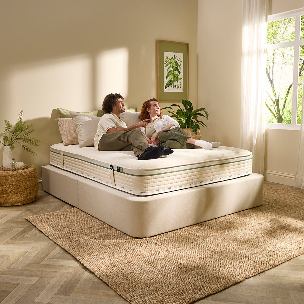 Jay-Be Natural All‑Seasons Hybrid 2000 Pocket Sprung Sustainably Made Mattress