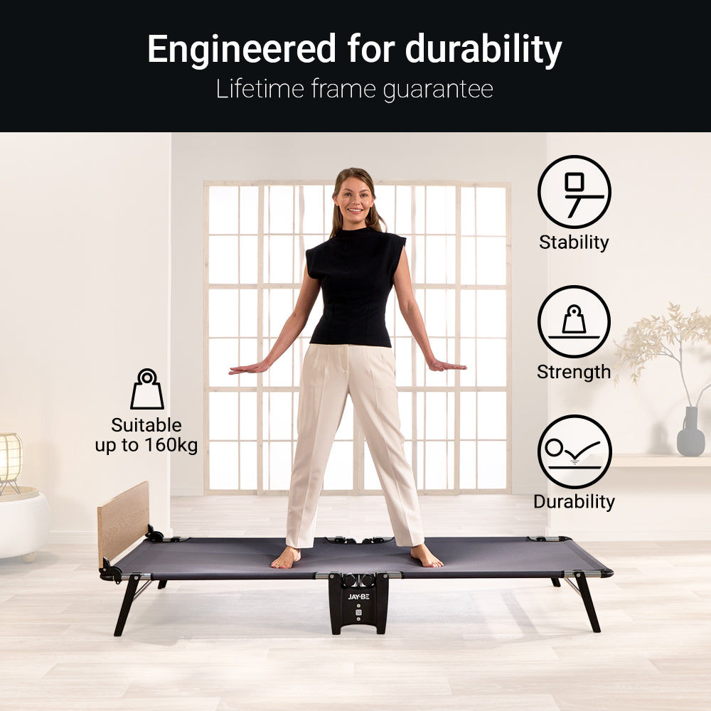 Jay-Be QM80 Quick Folding Bed with Memory Mattress