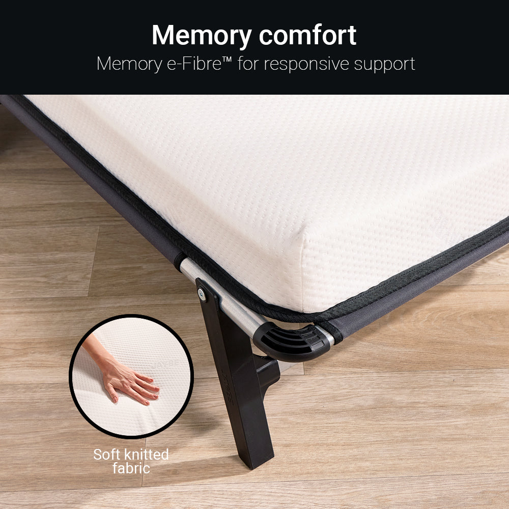 Jay-Be QM80 Quick Folding Bed with Memory Mattress