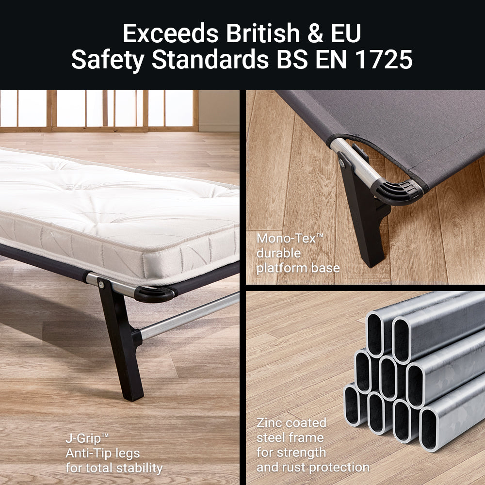 Jay-Be QP80 Quick Folding Bed with Pocket Sprung Mattress