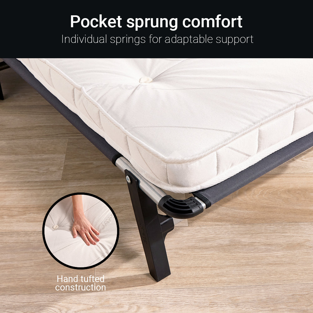 Jay-Be QP80 Quick Folding Bed with Pocket Sprung Mattress
