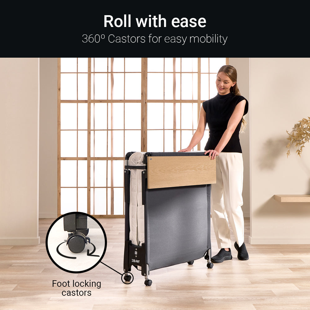 Jay-Be QP80 Quick Folding Bed with Pocket Sprung Mattress