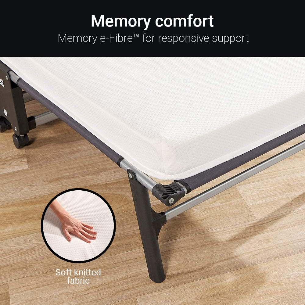 Jay-Be RM80 Rollaway Folding Bed with Memory Mattress