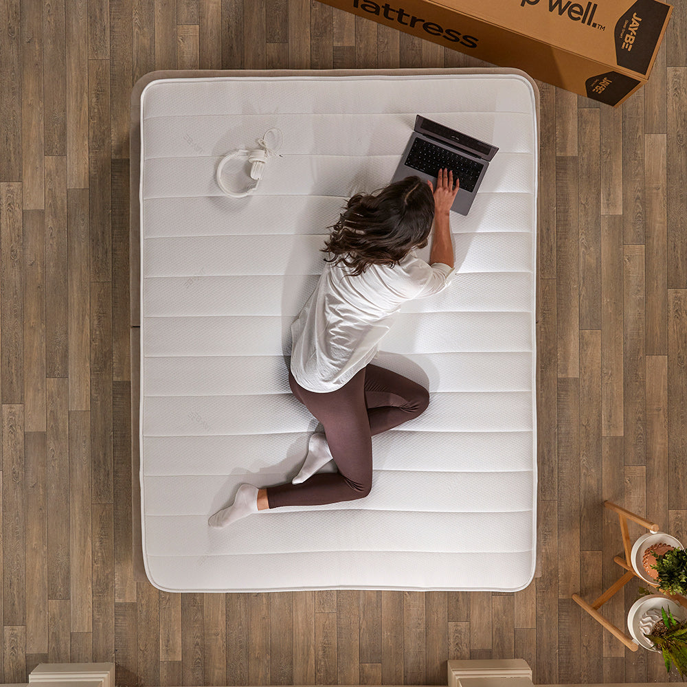 Jay-Be Ryze Deep Quilted Sustainably Made Sprung Mattress