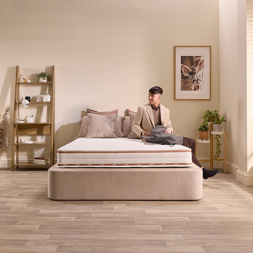 Jay-Be Ryze Deep Quilted Sustainably Made Sprung Mattress