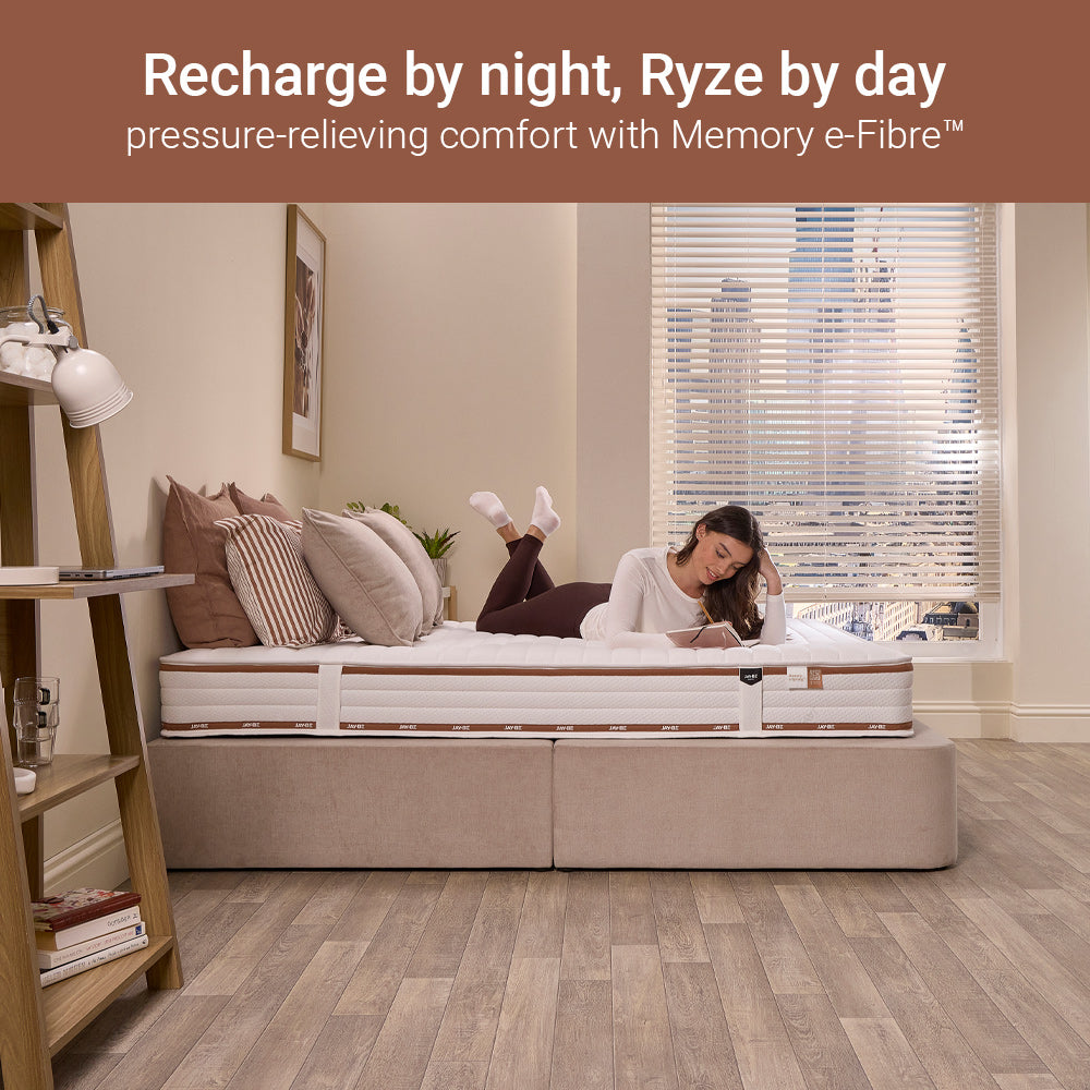 Jay-Be Ryze Memory Sustainably Made Sprung Mattress