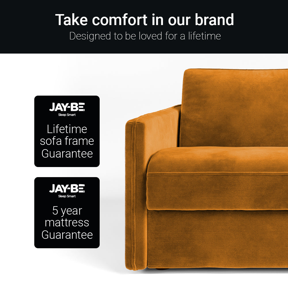 Jay-Be Slim Three Seater with Deep e-Sprung™ Mattress