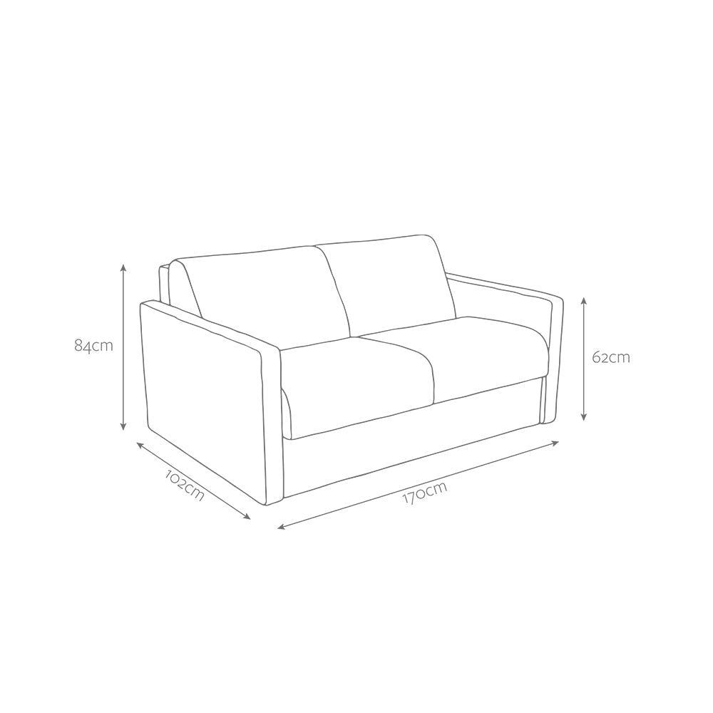 Jay-Be Slim Three Seater with Deep e-Sprung™ Mattress