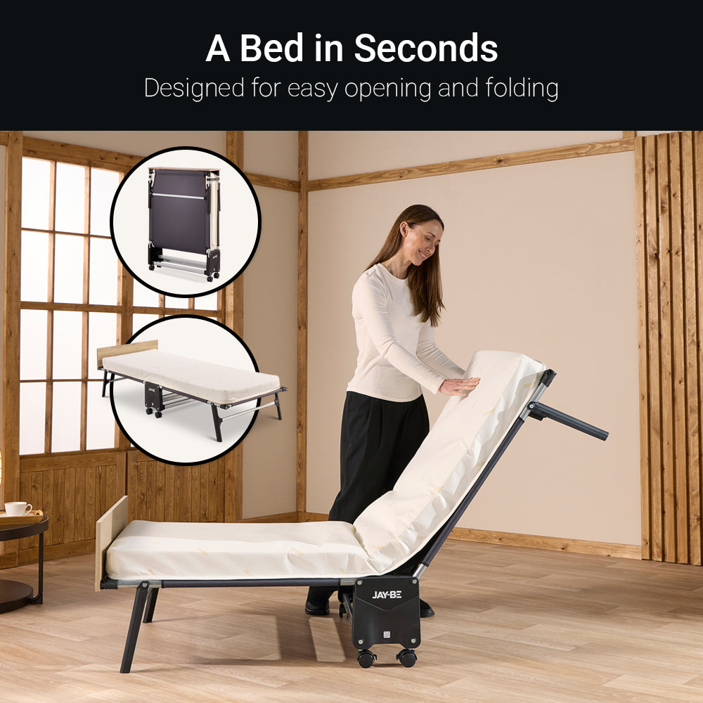 Jay-Be TC80 Tourist Folding Bed with Contract Mattress