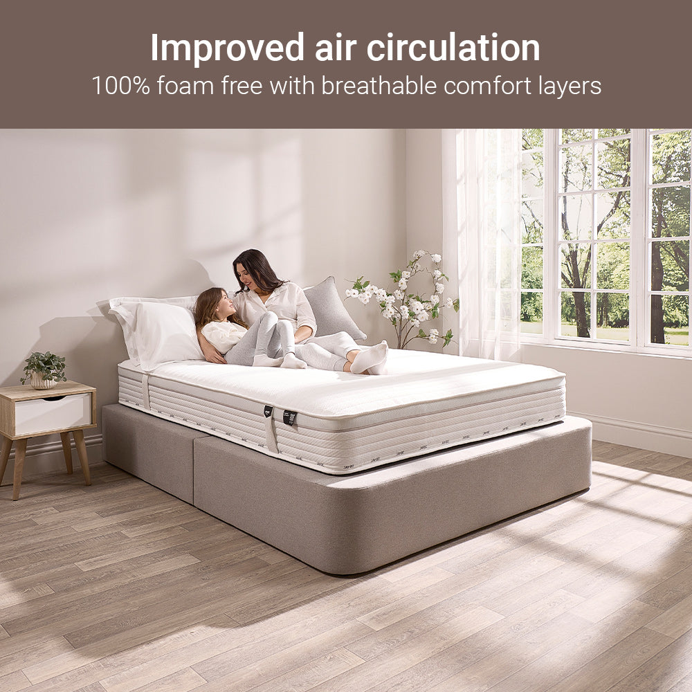 Jay-Be Truecore Hybrid 2000 Pocket Sprung Sustainably Made Mattress
